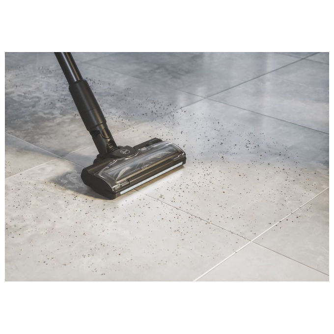 Hoover HF416BF 011, Scopa Elettrica Senza Fili, 240W, Senza Sacchetto, Nero, Rosa