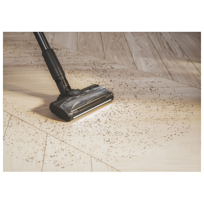 Hoover HF416BF 011, Scopa Elettrica Senza Fili, 240W, Senza Sacchetto, Nero, Rosa