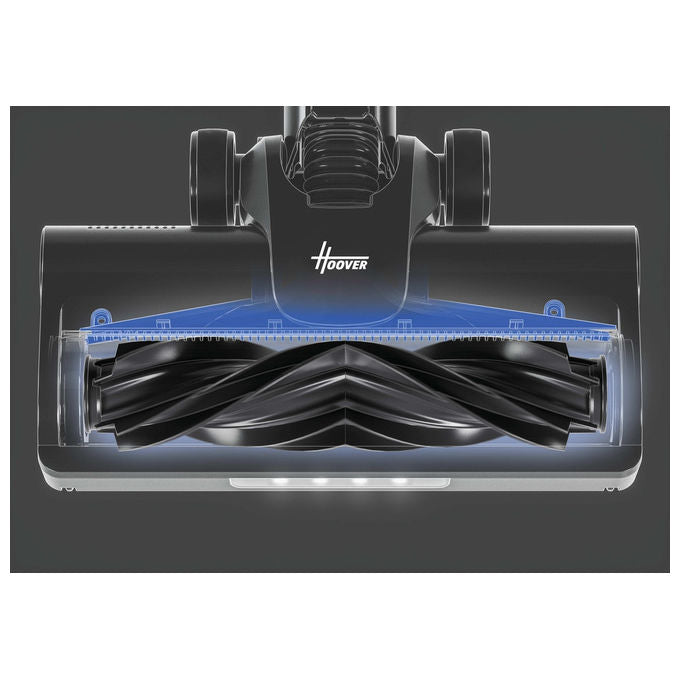 Hoover HF1 Plus, Aspirapolvere a Bastone 2 in 1, Senza Sacco, 165 W, Argento