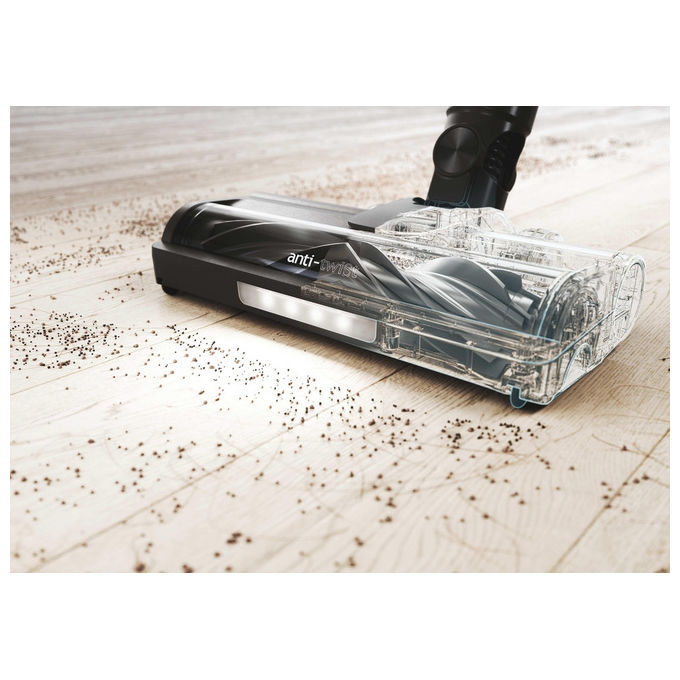 Hoover HF1 Plus, Aspirapolvere a Bastone 2 in 1, Senza Sacco, 165 W, Argento