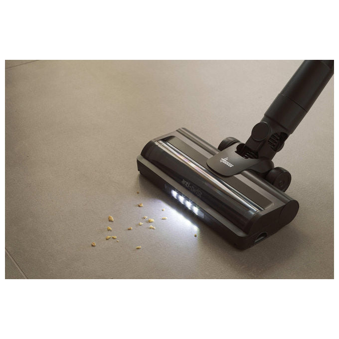 Hoover HF1 Plus, Aspirapolvere a Bastone 2 in 1, Senza Sacco, 165 W, Argento
