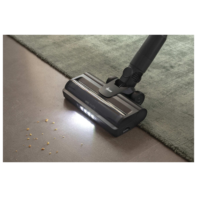 Hoover HF1 Plus, Aspirapolvere a Bastone 2 in 1, Senza Sacco, 165 W, Argento