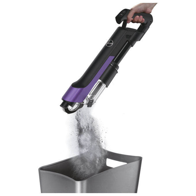 Hoover HF2Z10H, Aspirapolvere a Bastone 2 in 1, Senza sacco, Viola
