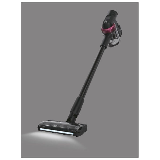 Hoover HF410H 011, Scopa Elettrica Senza Fili, 240W, 0.4L, Magenta