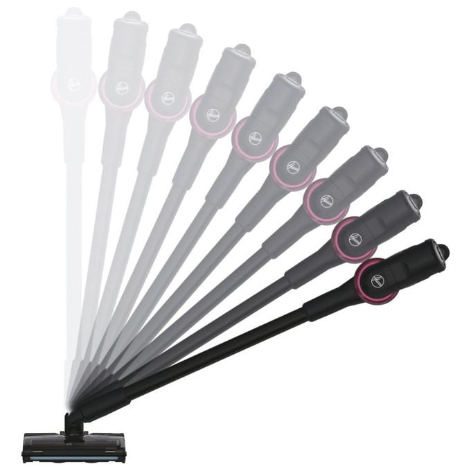 Hoover HF410H 011, Scopa Elettrica Senza Fili, 240W, 0.4L, Magenta