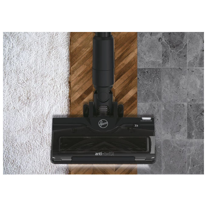 Hoover HF410H 011, Scopa Elettrica Senza Fili, 240W, 0.4L, Magenta