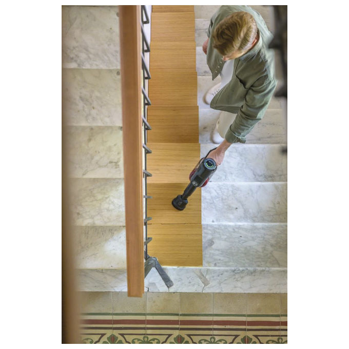 Hoover HF410H 011, Scopa Elettrica Senza Fili, 240W, 0.4L, Magenta