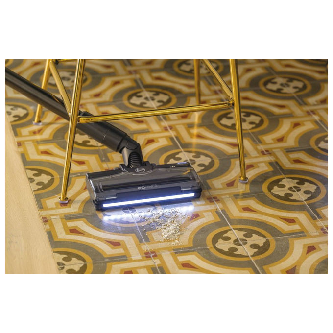 Hoover HF410H 011, Scopa Elettrica Senza Fili, 240W, 0.4L, Magenta