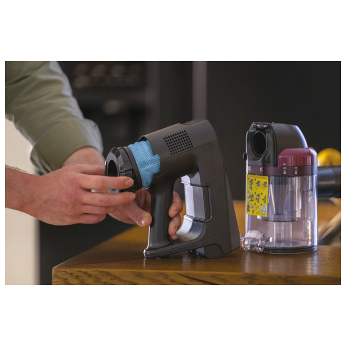 Hoover HF410H 011, Scopa Elettrica Senza Fili, 240W, 0.4L, Magenta