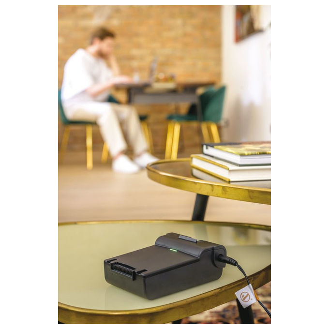 Hoover HF410H 011, Scopa Elettrica Senza Fili, 240W, 0.4L, Magenta