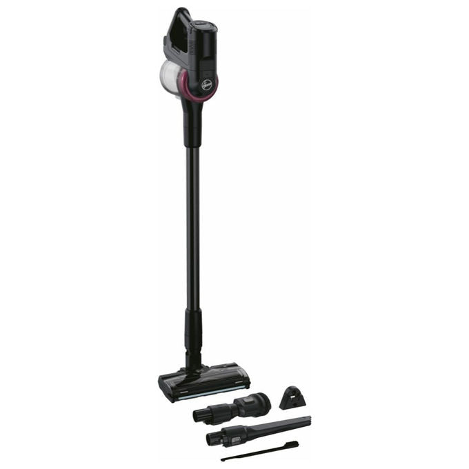 Hoover HF410H 011, Scopa Elettrica Senza Fili, 240W, 0.4L, Magenta