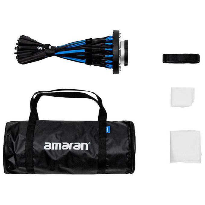 Amaran 6977162450964 Light Dome 60 Filtro 60 cm 16 lati montatura Bowens compatibile fino a 600W colore Nero