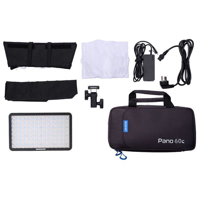 Amaran 6977162452579 Pano 60c Pannello Luminoso LED RGBWW 60 W 2300 K - 10000 K CRI 96 colore Nero