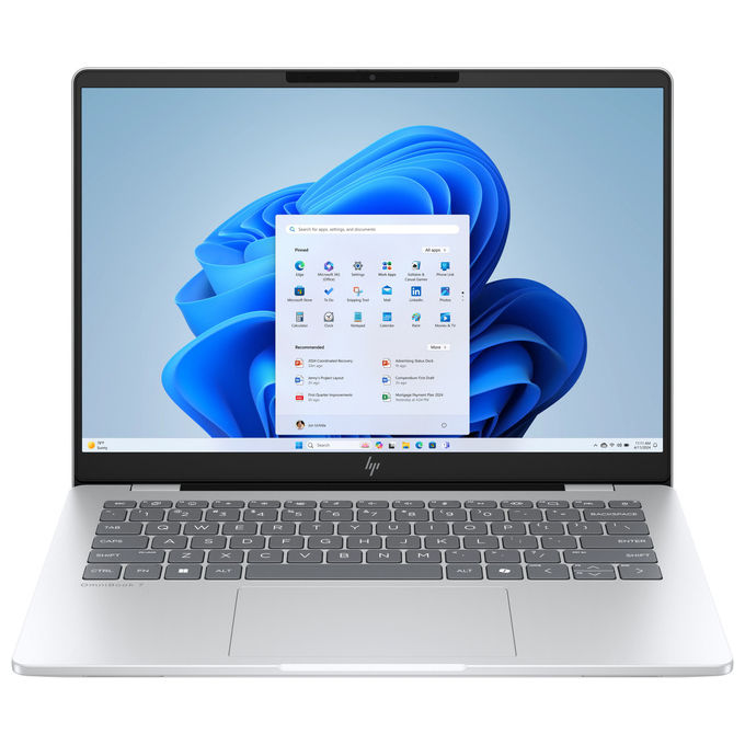 HP OmniBook 7 FR0026NL Computer portatile Intel Core Ultra 7 16 GB RAM 1 TB SSD 14 pollici Argento