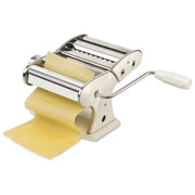 Girmi IM92, Macchina per Pasta Manuale, 7 Livelli Spessore, 3 Formati, Inox, Crema