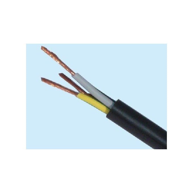 Bricodea, Cavo Elettrico Similgomma, 3x1,5 mmq, Nero, 100 m