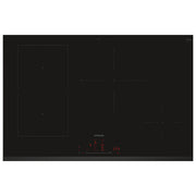 Siemens, Piano Cottura a Induzione iQ500 ED851HSB1E, 80 cm, Nero, Da Incasso