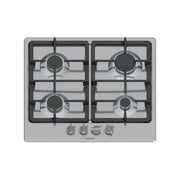 Siemens, Piano Cottura a Gas, da Incasso, 60 cm, Nero e Acciaio Inox, EG6B5PK90