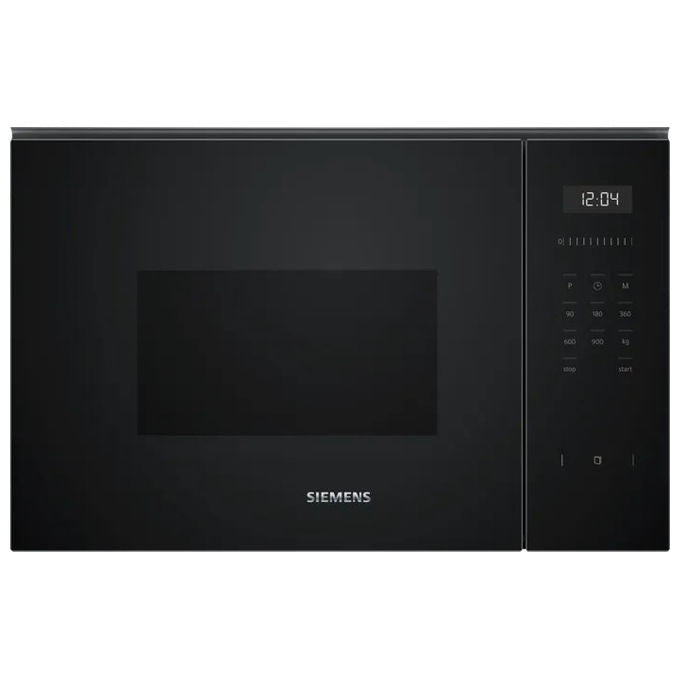 Siemens iQ500 BF555LMB1, Microonde da Incasso, 25 L, 900 W, Nero