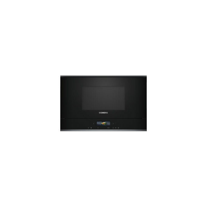 Siemens, Forno a Microonde Combinato iQ700 BE732L1B1, Da Incasso, 21 Litri, Nero