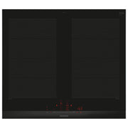 Siemens iQ700 EX675HXC1, Piano Cottura a Induzione, 60 cm, Vetroceramica Nero, FlexInduction