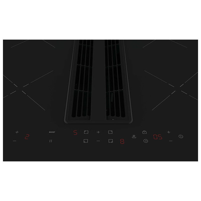Hoover, Piano Cottura a Induzione, 60 cm, 4 Fornelli, Nero, HIH6ICF