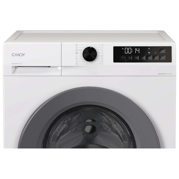 Candy GWD 485SG6-S ProWash 300 Lavasciuga Slim 8-5 Kg 1400 rpm Classe A Inverter Vapore (85x59,5x53,3 cm) colore Bianco