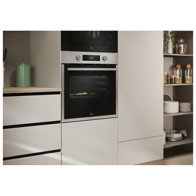 Hoover H-OVEN 350 SPIN, Forno Elettrico da Incasso, 78 Litri, Nero e Grigio