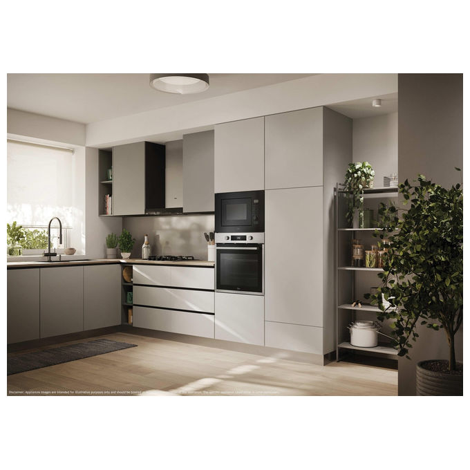 Hoover H-OVEN 350 SPIN, Forno Elettrico da Incasso, 78 Litri, Nero e Grigio