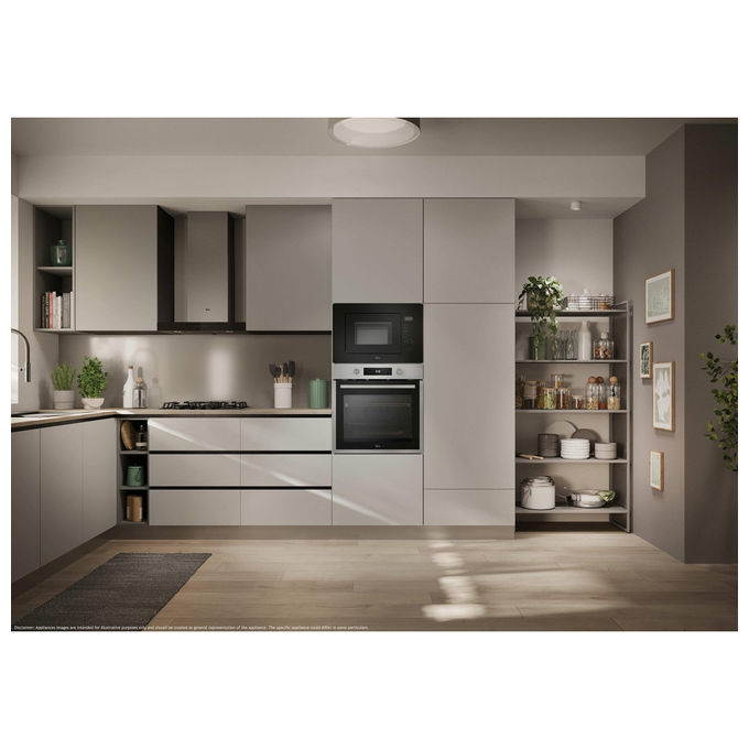 Hoover H-OVEN 350 SPIN, Forno Elettrico da Incasso, 78 Litri, Nero e Grigio