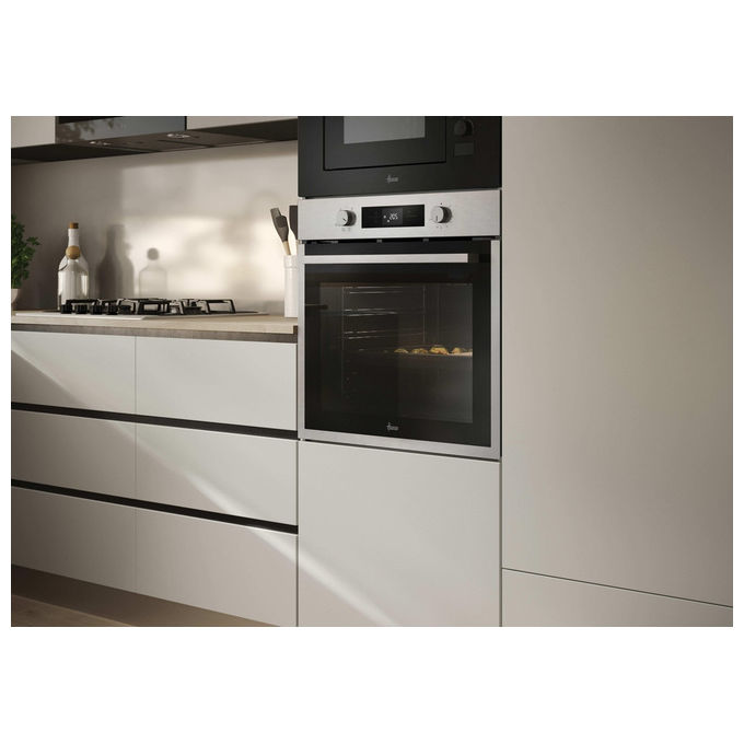 Hoover H-OVEN 350 SPIN, Forno Elettrico da Incasso, 78 Litri, Nero e Grigio