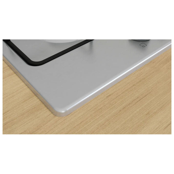 Bosch Serie 4 PGH6B5K80, Piano Cottura a Gas, 60 cm, Acciaio Inox, Da Incasso, 4 Bruciatori