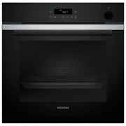 Siemens, Forno iQ300 HR272GES3, 71 L, Acciaio Inox, Multifunzione, Impulsi di Vapore, Pirolitico
