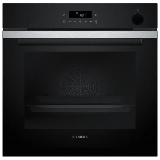Siemens, Forno iQ300 HR272GES3, 71 L, Acciaio Inox, Multifunzione, Impulsi di Vapore, Pirolitico