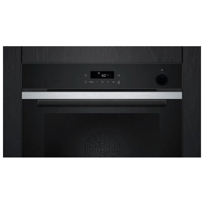 Siemens, Forno iQ300 HR272GES3, 71 L, Acciaio Inox, Multifunzione, Impulsi di Vapore, Pirolitico