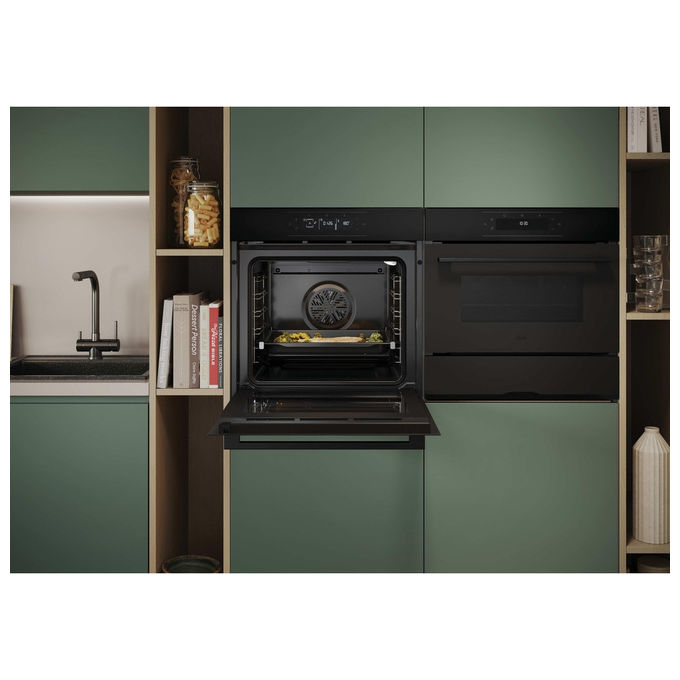 Hoover HO6 M5G5HTB, Forno elettrico da incasso, 78 L, Nero