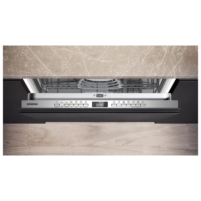 Siemens SN73HX16TE iQ300 Lavastoviglie a Scomparsa Totale 13 coperti Classe D 46 dB Home Connect (81.5x60x55 cm) colore Nero Acciaio inox