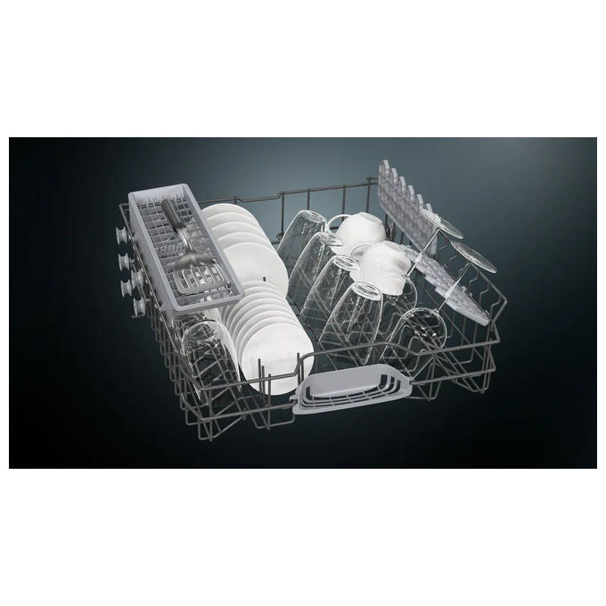 Siemens SN73HX16TE iQ300 Lavastoviglie a Scomparsa Totale 13 coperti Classe D 46 dB Home Connect (81.5x60x55 cm) colore Nero Acciaio inox