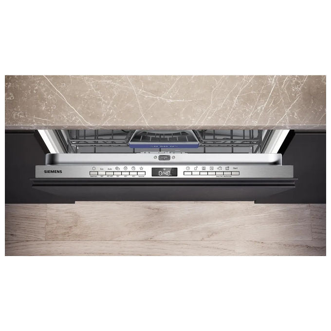 Siemens SN73EX06VE iQ300 Lavastoviglie a Scomparsa Totale 14 coperti Classe B 44 dB WiFi Home Connect (81.5x59.8x55 cm) colore Nero Acciaio Inox