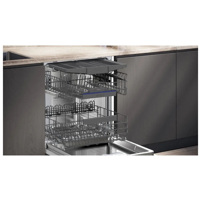 Siemens SN73HX14CE iQ300 Lavastoviglie a Scomparsa Totale 14 coperti Classe D 42 dB WiFi Home Connect (81.5x59.8x55 cm) colore Nero