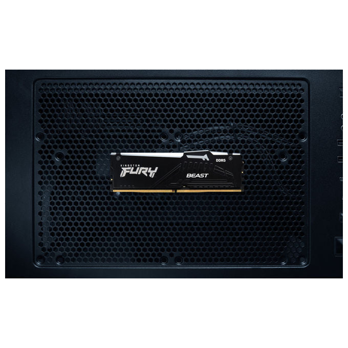 Kingston, FURY Beast RGB, 32GB, 6000MT-s, DDR5 CL30, DIMM, Nero