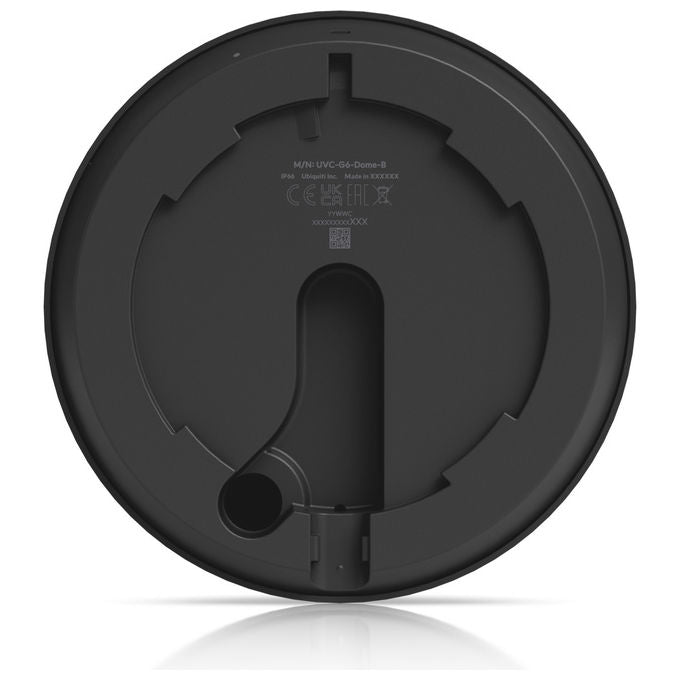 Ubiquiti, Telecamera di sicurezza IP, G6 Dome, Interno-Esterno, 3840 x 2160 Pixel, Nero