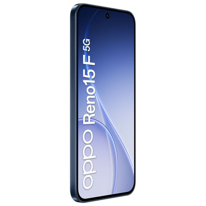 Oppo Reno15 F 5G, Smartphone AI, Tripla Fotocamera 50MP, 8GB RAM 256GB, Twilight Black