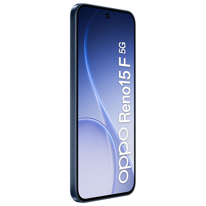 Oppo Reno15 F 5G, Smartphone AI, Tripla Fotocamera 50MP, 8GB RAM 256GB, Twilight Black