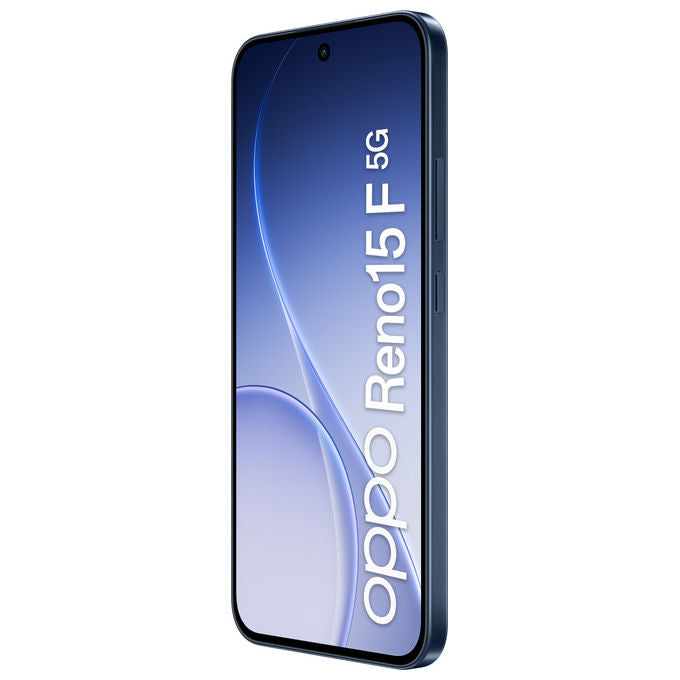 Oppo Reno15 F 5G, Smartphone AI, Tripla Fotocamera 50MP, 8GB RAM 256GB, Twilight Black