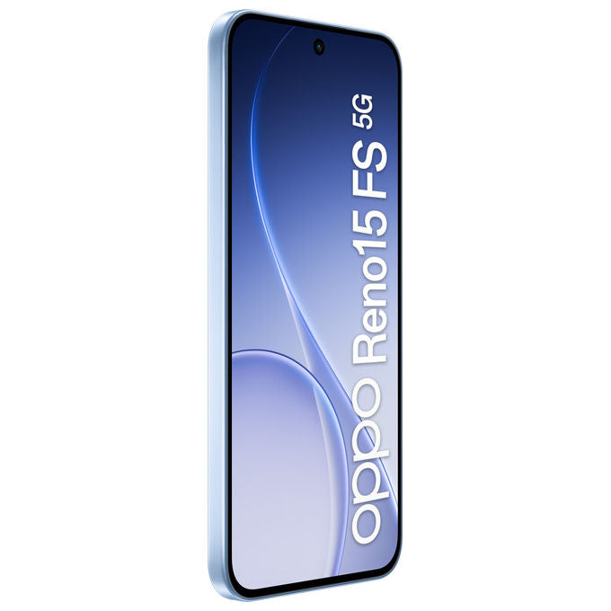Oppo, Smartphone 5G AI, Reno15 FS, 8-512GB, Display 6.57'' AMOLED 120Hz, Aurora Blue