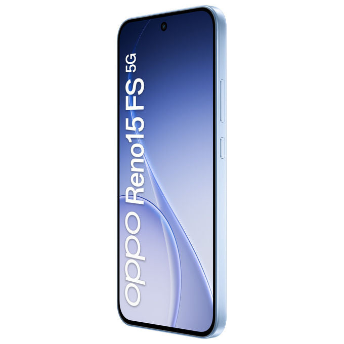 Oppo, Smartphone 5G AI, Reno15 FS, 8-512GB, Display 6.57'' AMOLED 120Hz, Aurora Blue