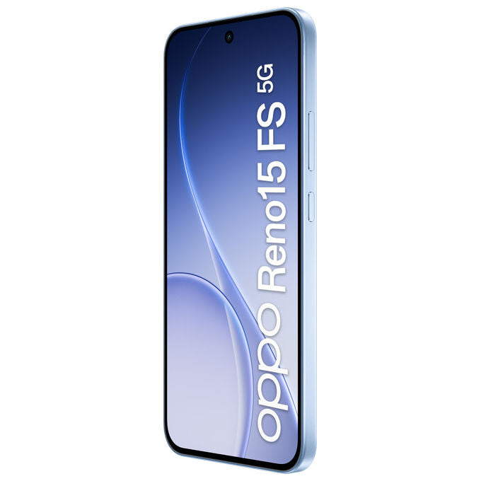 Oppo, Smartphone 5G AI, Reno15 FS, 8-512GB, Display 6.57'' AMOLED 120Hz, Aurora Blue