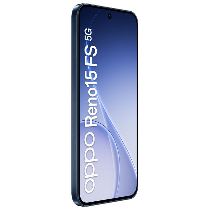 Oppo, Smartphone Reno15 FS 5G AI, Tripla fotocamera 50MP, 8GB RAM, 512GB, Twilight Black
