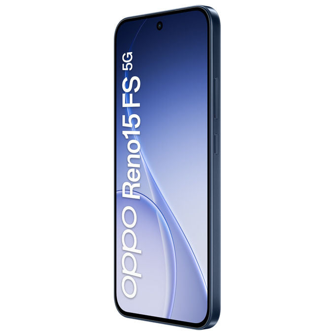 Oppo, Smartphone Reno15 FS 5G AI, Tripla fotocamera 50MP, 8GB RAM, 512GB, Twilight Black
